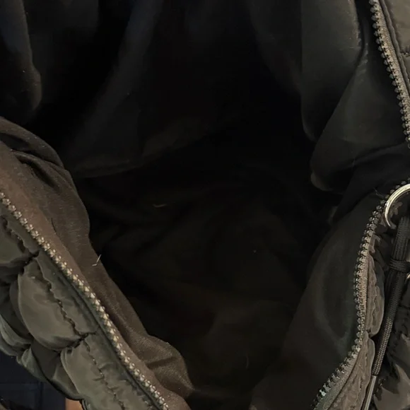 Free People Movement Black Quilted Women's Bag - Picture 4 of 5